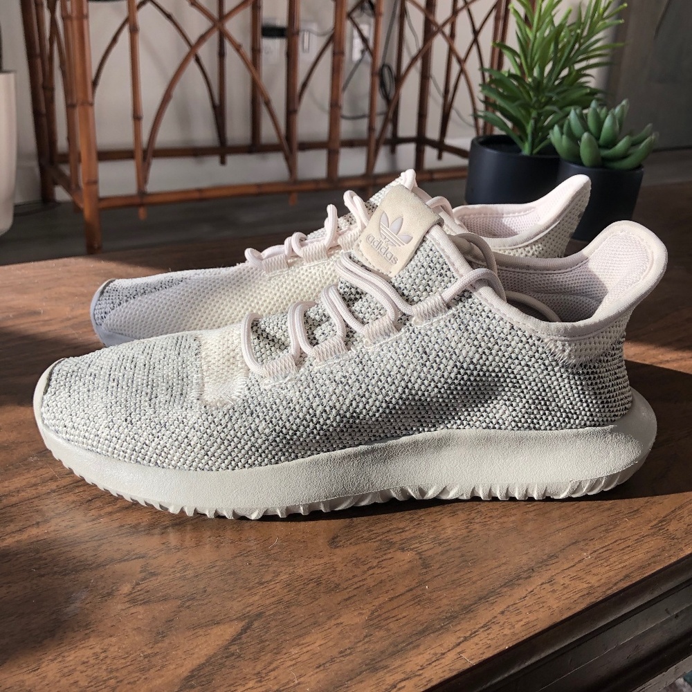 Adidas Tubular Shadow Knit Light Brown Sneakers